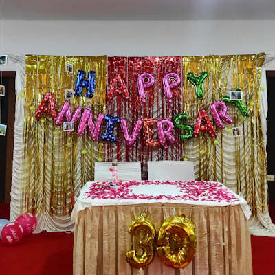 Anniversary Decoration
