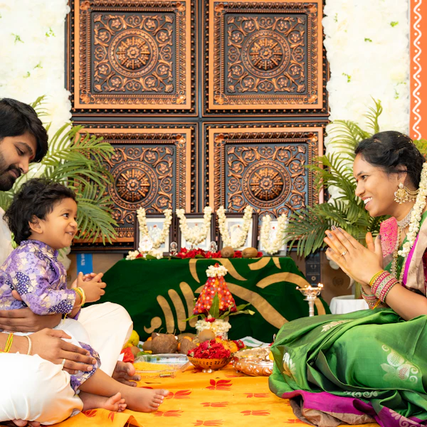 Griha Pravesh Puja Setup